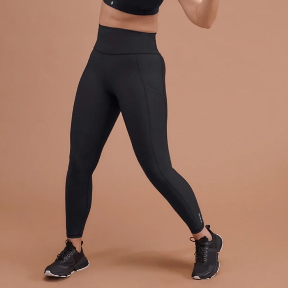 Thirdlove Black Kinetic Performance Pocket Leggin… - image 1